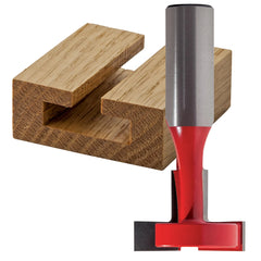 Freud® 52-522 T-Slotting Cutter Router Bit - 1-1/8" Dia x 13/16" H x 1/2" Shank