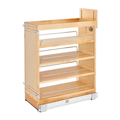 Base Cabinet Pullout Organizer with Blumotion Soft-Close - 9.5 in. Maple