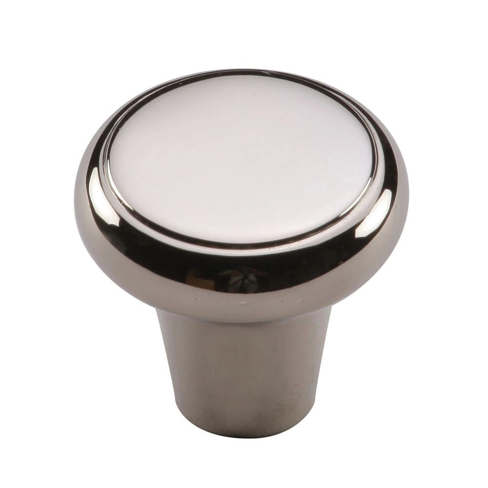 1-1/2''  Newport Cabinet Knob, Polished Nickel