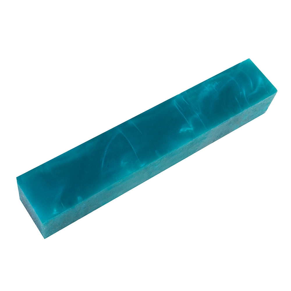 Aqua Inlace Acrylester Pen Blank