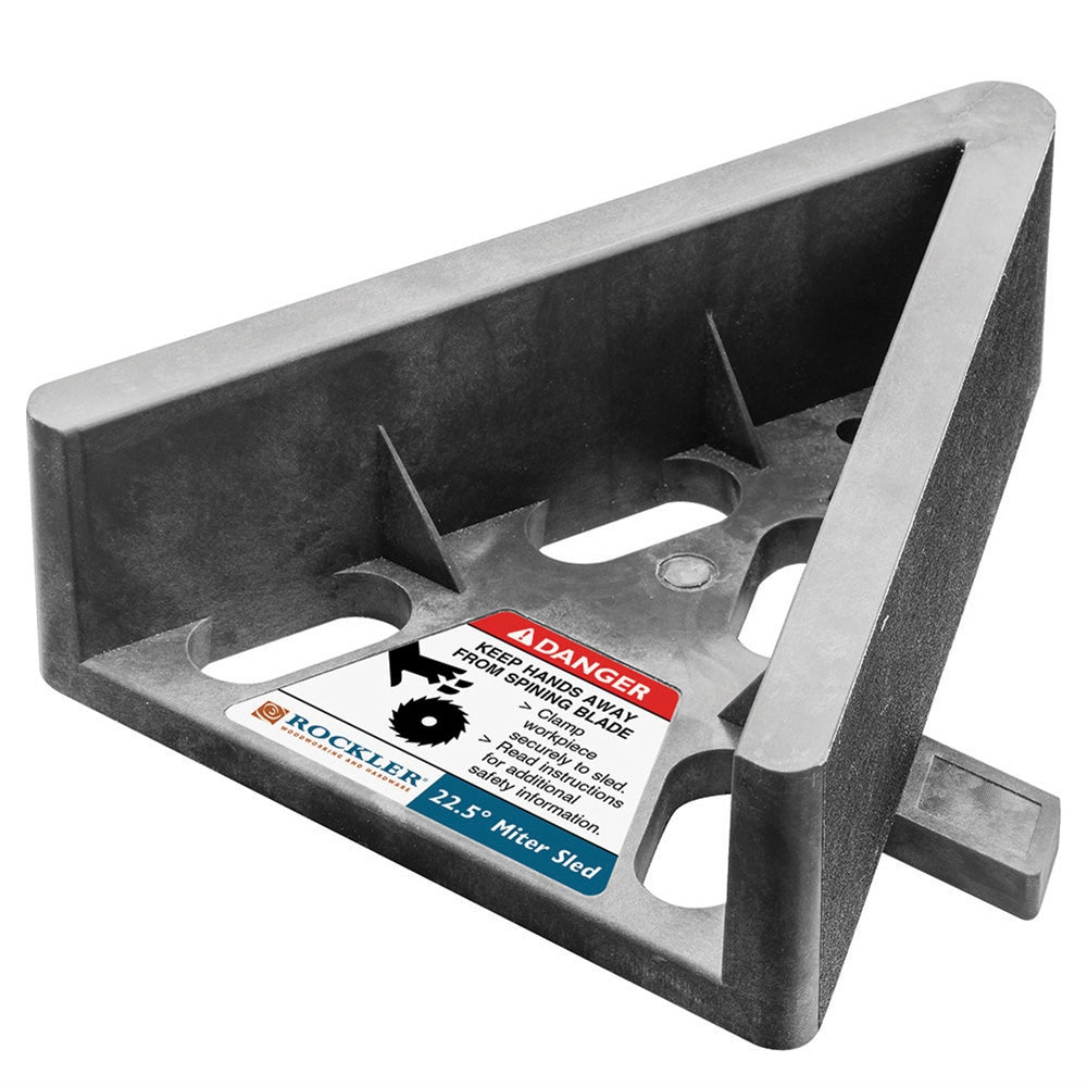 Rockler 22.5° Miter Sled