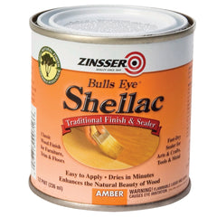 Bulls Eye&reg Shellac-Amber, Quart