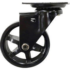 3'' Black ''Mag'' Polyurethane Swivel Caster