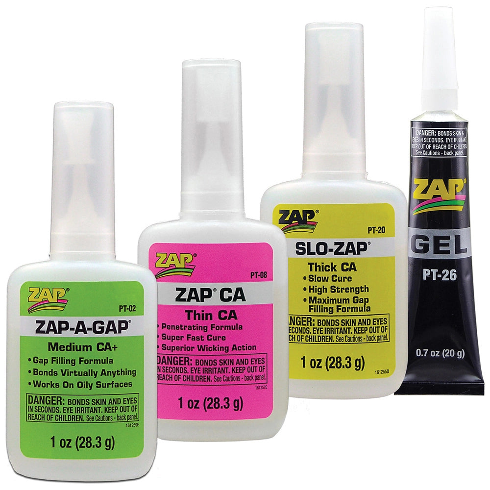 Zap Slo-Zap Thick CA Glue, 1 oz.