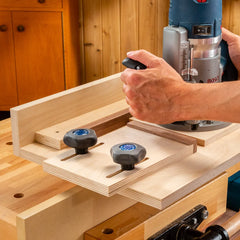 Rockler Easy-to-Grip 5-Star Knob, Male Threading, 1/4''-20
