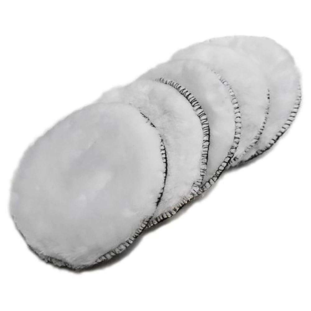 Rikon Hook-and-Loop Wool Pads 31-209, 2'', 5-Pack