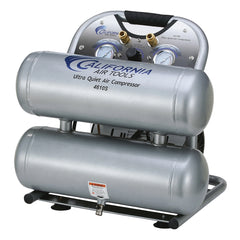 California Air Tools Ultra Quiet Air Compressor 4610S, 1HP, 4.6-Gallon Steel Tank