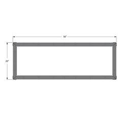 Rockler Rock-Steady Work Stand Kit, 56''W x 20''D x 32''H