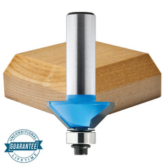 1" D x 3/8" H x 1/4" Shank Rockler Chamfer Bit
