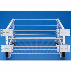 Door Mount Extender for Aluminum Waste Containers, Rev-a-Shelf 5345 Series