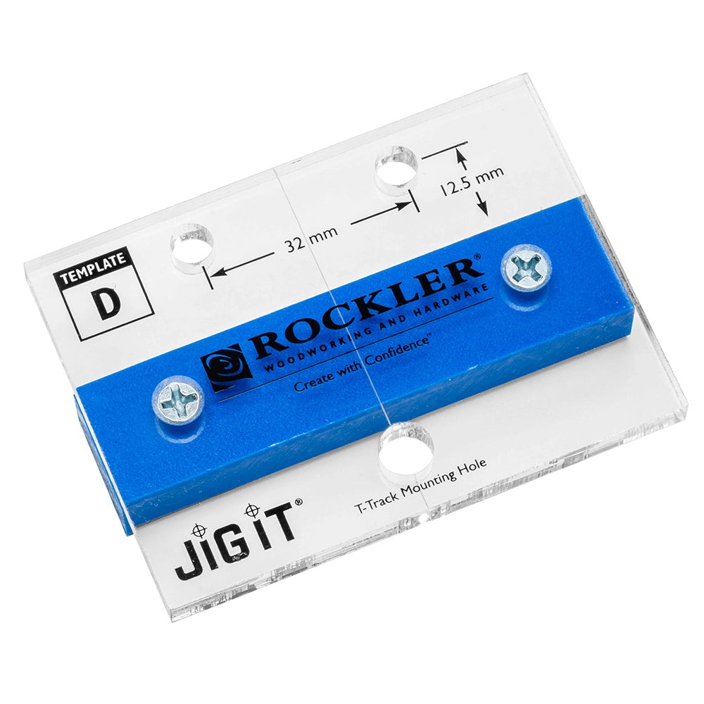 JIG IT® Hinge Plate Template D