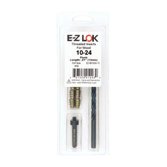 E-Z Hex Threaded Insert Kit for Soft Wood, Flush Top, M6-1.0 x 13mm