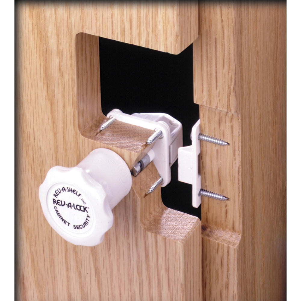Rev-A-Shelf- Cabinet Lock Security System Starter Set