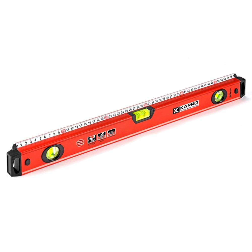 Kapro Exodus Professional 24'' Box Level with 45 degree Vial & Ruler