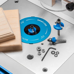 Rockler Roundover Beading Router Bit Set - 1/4" Shank