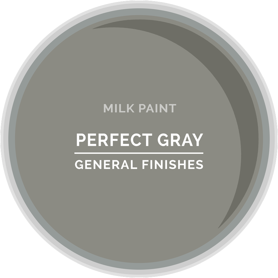 General Finishes Milk Paint, Pint, Perfect Gray