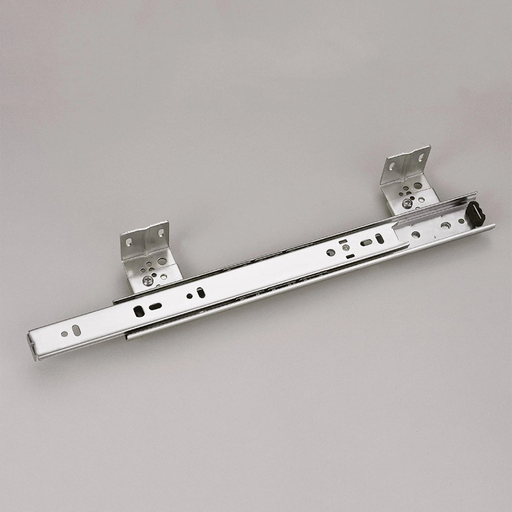 12'' Accuride 2109 75-lb. Drawer Slides with Brackets for Suspended Mounting