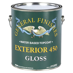 General Finishes Exterior 450 Water-based Top Coat Gloss, Quart