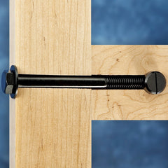 Heavy-Duty Cross Dowel and Bolt - 8-Pack