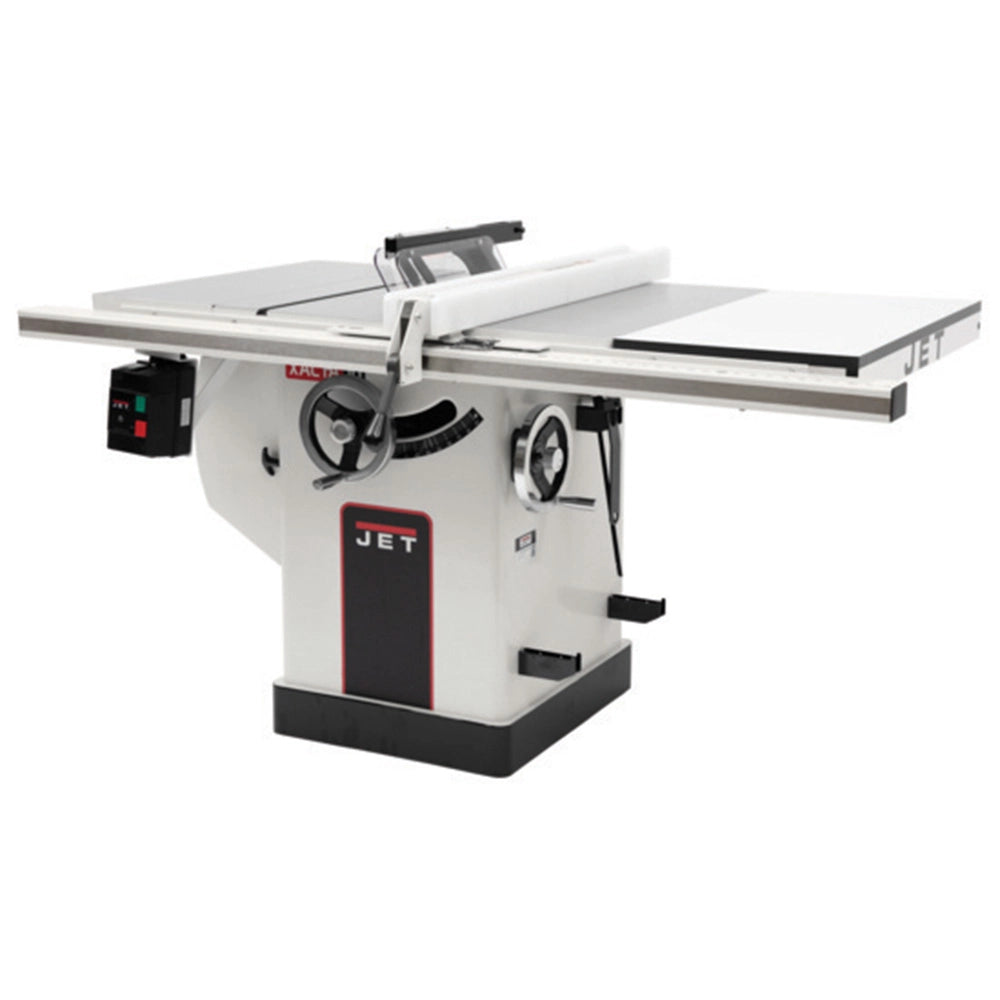 Jet Deluxe Xacta Saw Table Saw JTAS-10XL30-DX, 10'' Blade, 3HP, 30'' Rip