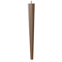 18'' Tapered Turned Leg, Hard Maple