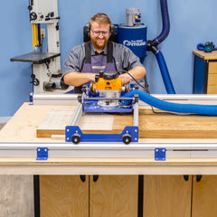 Rockler Slab Flattening Router Bit, 2'' Dia. x 11/16''H x 1/2'' Shank