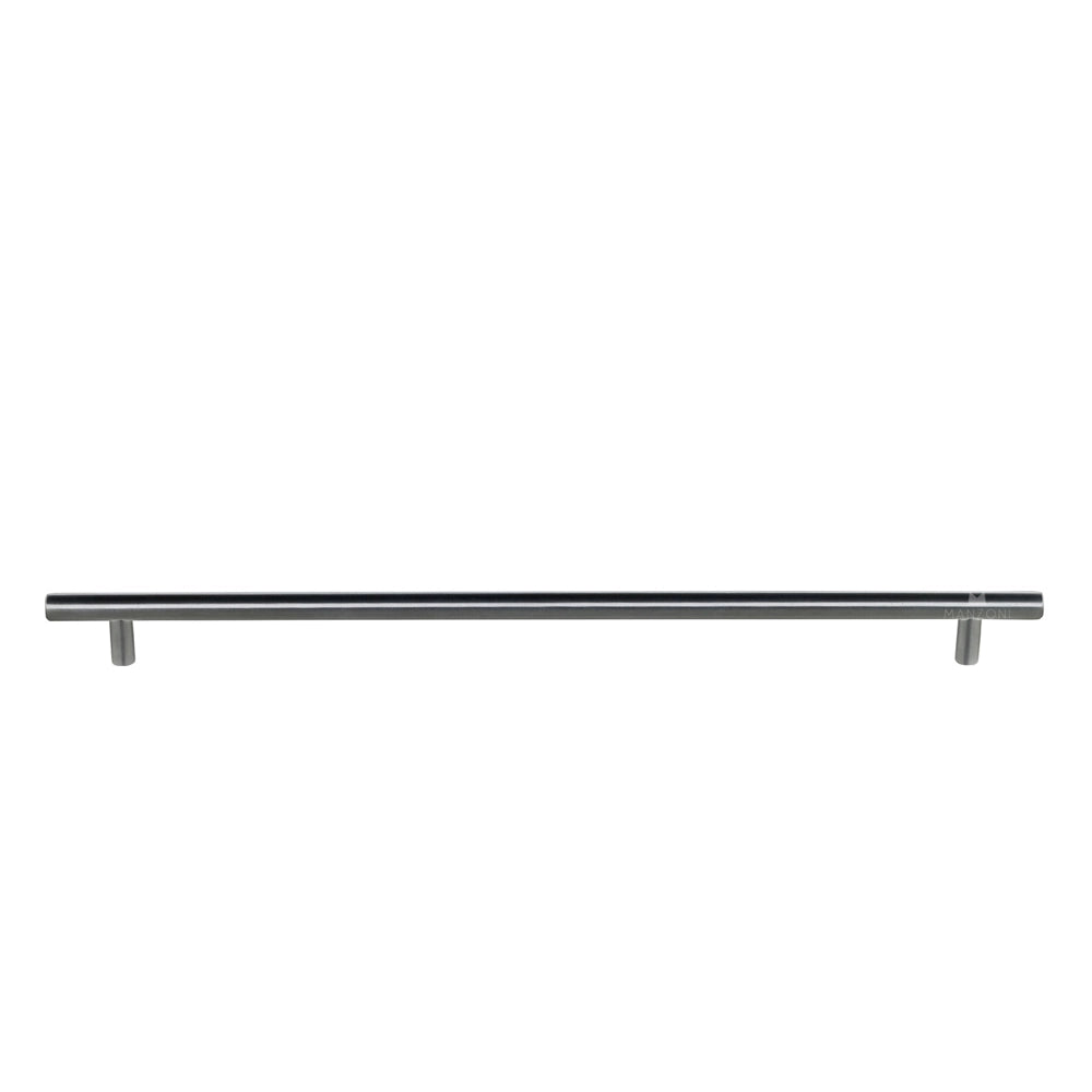 20-3/8''  Modern Round Bar Cabinet Pull, Satin Stainless