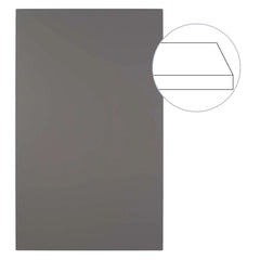 Thermofoil RTF Slab Door, Custom Sizes and Materials