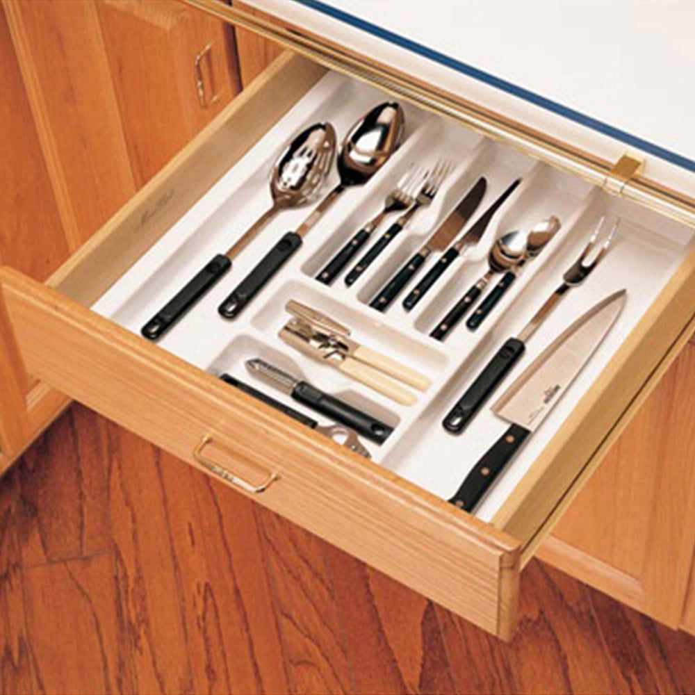 11-1/2" Wide Cutlery Tray, White (CT-1W-52)