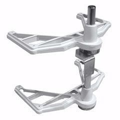 Half-Moon Shelf Set - 2 Shelf Pivot Only, Almond (6842-33-15-570)