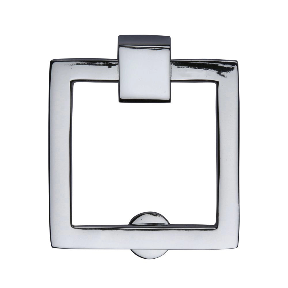 2''  Square Cabinet Drop Pull, Polished Chrome
