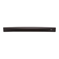 13-1/8''  Leaf Cabinet Pull, Satin Black