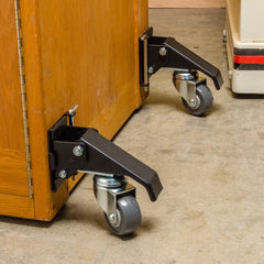 Rockler Quick-Release Workbench Caster Plates, 4-Pack