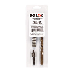E-Z Knife Threaded Insert Kit for Hard Wood, Stainless, 6-32, 10 Pack