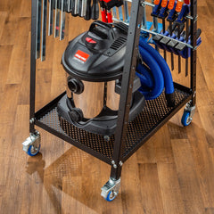 Perforated Steel Bottom Shelf for Rockler Pack Rack Plus