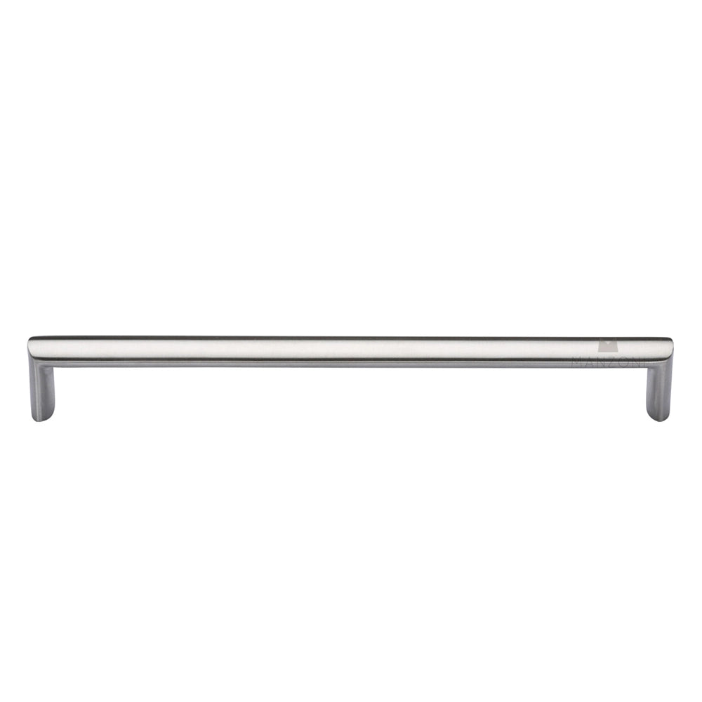 10-3/8''  Ellipse Stainless Steel Cabinet Pull, Satin Stainless