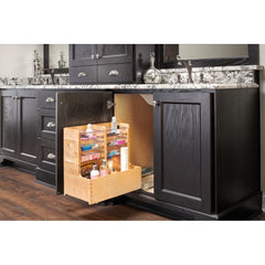 Under Sink Pullout L-Shape Reversible Organizer - 24 in.