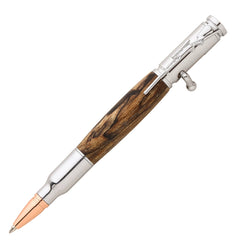 30 Caliber Bolt-Action Pen Hardware Kit, Chrome