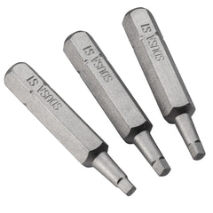 #1 Square Rockler Centerline 1-1/2'' Driver Bits, 3-Pack