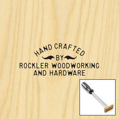 Four-Line Basic Arc Branding Iron, Torch-Heated Handle