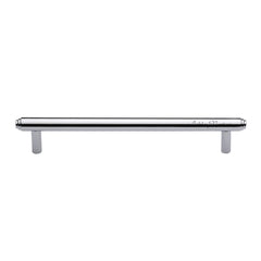 7-1/4''  Geneva Cabinet Pull, Polished Chrome
