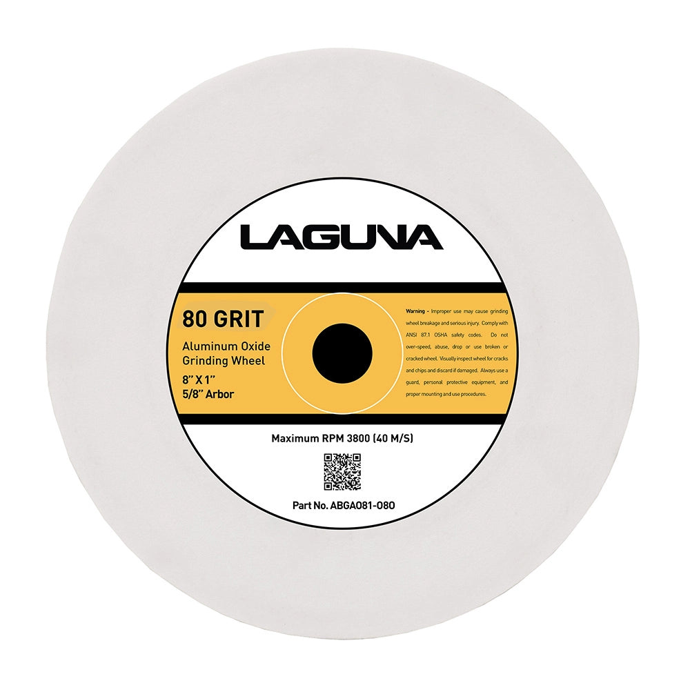 Laguna Tools Aluminum Oxide Wheel, 80-Grit
