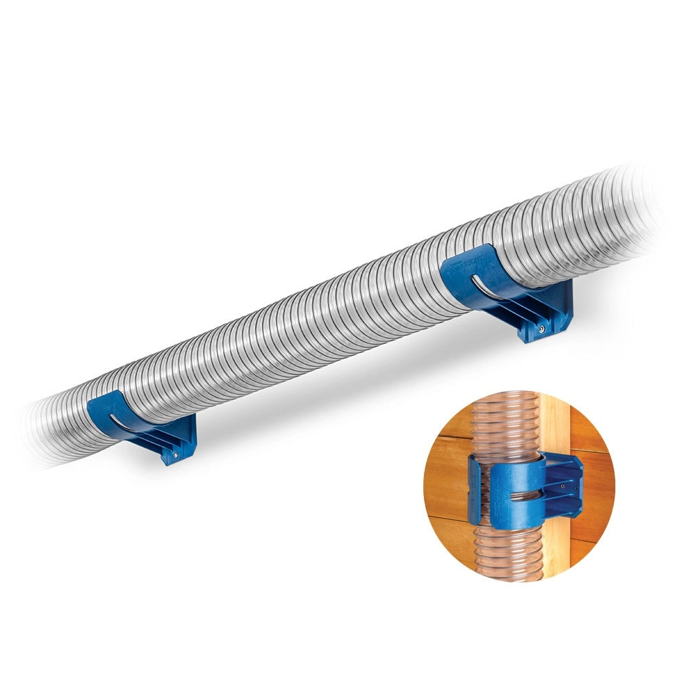 Dust Right Dust Hose and Pipe Cradles, 4'' Diameter, 2-Piece