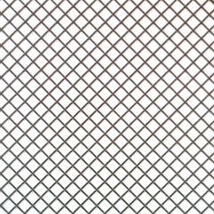 3/4" Flat Mesh, Antique Pewter Finish, Grille Sheets
