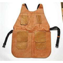 Long Leather Shop Apron