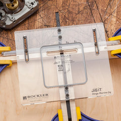Q5 Side Rail Hinge Mortise Template