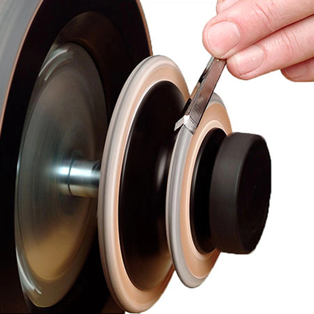 Profiled Leather Wheel LA-120 for Tormek Sharpening Systems