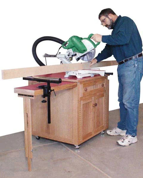 Miter Saw Station Downloadable Plan