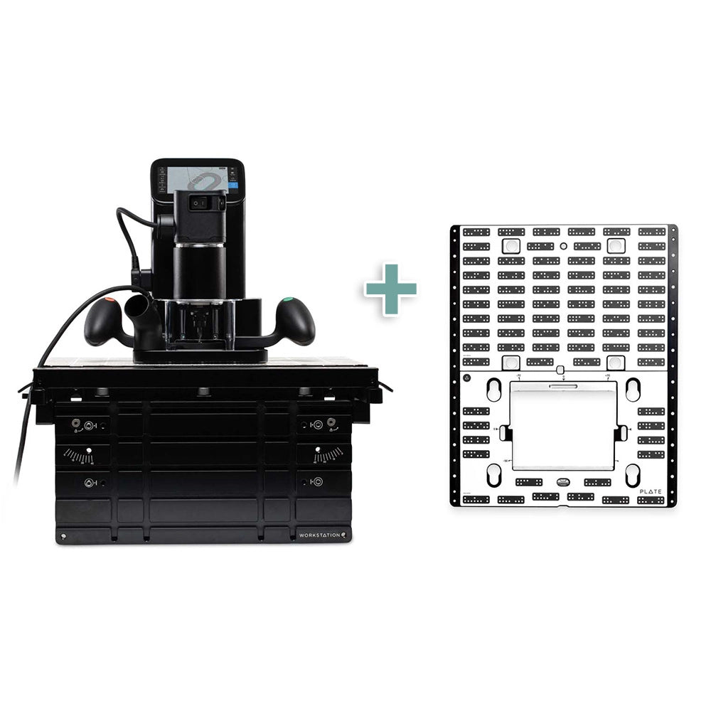 Shaper Origin Handheld CNC Router with Plate and Workstation