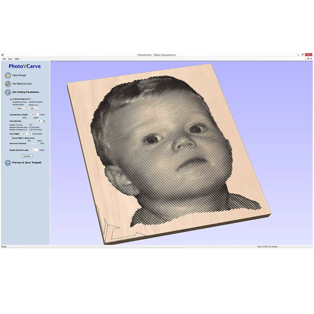 Vectric Photo VCarve Software